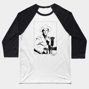 Ol' Hank Williams Baseball T-Shirt